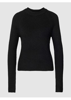 Sweter z dzianiny z raglanowymi rękawami model ‘ELLEN’ ze sklepu Peek&Cloppenburg  w kategorii Swetry damskie - zdjęcie 168750669