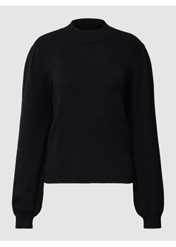 Sweter z dzianiny z bufiastymi rękawami model ‘VIRIL’ ze sklepu Peek&Cloppenburg  w kategorii Swetry damskie - zdjęcie 168750765