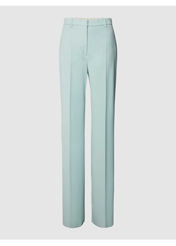 Spodnie z żywej wełny z wpuszczanymi kieszeniami ze sklepu Peek&Cloppenburg  w kategorii Spodnie damskie - zdjęcie 168750867