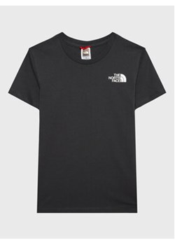 The North Face T-Shirt Simple Dome NF0A82EA Szary Regular Fit ze sklepu MODIVO w kategorii T-shirty chłopięce - zdjęcie 168754359