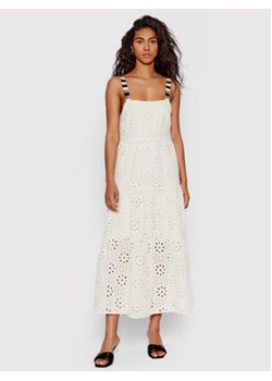 Desigual Sukienka letnia Leah 22SWVW05 Biały Regular Fit ze sklepu MODIVO w kategorii Sukienki - zdjęcie 168754529