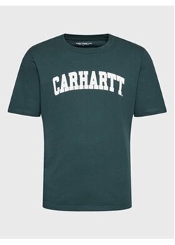 Carhartt WIP T-Shirt University I028990 Zielony Regular Fit ze sklepu MODIVO w kategorii T-shirty męskie - zdjęcie 168754825