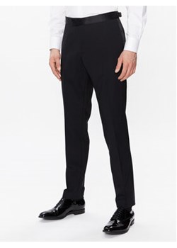 Boss Spodnie garniturowe H-Genius 50485347 Czarny Regular Fit ze sklepu MODIVO w kategorii Spodnie męskie - zdjęcie 168754909