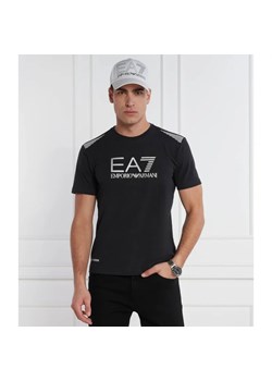 EA7 T-shirt | Regular Fit ze sklepu Gomez Fashion Store w kategorii T-shirty męskie - zdjęcie 168755329