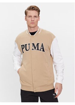 Puma Bluza Squad 678971 Beżowy Regular Fit ze sklepu MODIVO w kategorii Bluzy męskie - zdjęcie 168756776