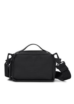 Rains Saszetka Box Bag Micro W3 14120 Czarny ze sklepu MODIVO w kategorii Saszetki - zdjęcie 168756808