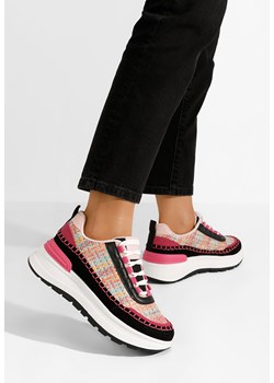 Wielokolorowy sneakersy na platformie Ellana ze sklepu Zapatos w kategorii Buty sportowe damskie - zdjęcie 168761967
