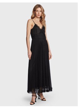 TWINSET Sukienka koktajlowa 231TP2440 Czarny Regular Fit ze sklepu MODIVO w kategorii Sukienki - zdjęcie 168764107