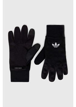 adidas Originals rękawiczki kolor czarny ze sklepu ANSWEAR.com w kategorii Rękawiczki damskie - zdjęcie 168764255