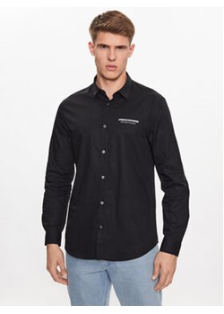 Armani Exchange Koszula 6RZC03 ZNXLZ 1200 Czarny Regular Fit ze sklepu MODIVO w kategorii Koszule męskie - zdjęcie 168769266
