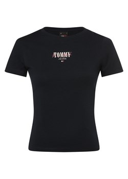 Tommy Jeans Koszulka damska Kobiety granatowy jednolity ze sklepu vangraaf w kategorii Bluzki damskie - zdjęcie 168772135