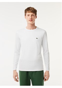 Lacoste Longsleeve TH6712 Biały Regular Fit ze sklepu MODIVO w kategorii T-shirty męskie - zdjęcie 168773235