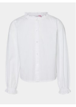 Vero Moda Girl Koszula Joa 10299028 Biały Relaxed Fit ze sklepu MODIVO w kategorii Koszule damskie - zdjęcie 168773299