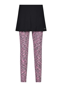 CMP Legginsy sportowe 2w1 w kolorze różowo-czarnym ze sklepu Limango Polska w kategorii Spodnie damskie - zdjęcie 168776536