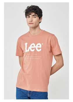 Lee Koszulka w kolorze brzoskwiniowym ze sklepu Limango Polska w kategorii T-shirty męskie - zdjęcie 168776935