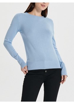 Sinsay - Sweter z ozdobnymi guzikami - błękitny ze sklepu Sinsay w kategorii Swetry damskie - zdjęcie 168777847
