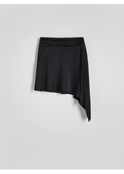 Reserved - Spódnica z asymetrycznym dołem - czarny ze sklepu Reserved w kategorii Spódnice - zdjęcie 168778435