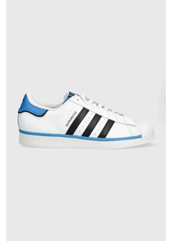 adidas Originals sneakersy skórzane Superstar kolor biały IF3640 ze sklepu PRM w kategorii Buty sportowe męskie - zdjęcie 168779107