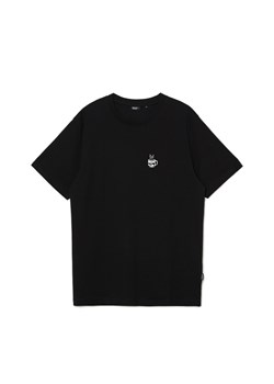 Cropp - T-shirt z haftem - czarny ze sklepu Cropp w kategorii T-shirty męskie - zdjęcie 168782617