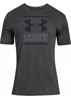 Męska koszulka UNDER ARMOUR GL Foundation SS - grafitowa ze sklepu Sportstylestory.com w kategorii T-shirty męskie - zdjęcie 168786439