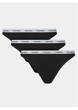 Calvin Klein Underwear Komplet 3 par fig klasycznych 000QD5207E Czarny ze sklepu MODIVO w kategorii Majtki damskie - zdjęcie 168787736