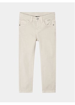 Mayoral Jeansy 3550 Beżowy Slim Fit ze sklepu MODIVO w kategorii Spodnie dziewczęce - zdjęcie 168787739