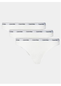 Calvin Klein Underwear Komplet 3 par fig klasycznych 000QD5207E Biały ze sklepu MODIVO w kategorii Majtki damskie - zdjęcie 168787946