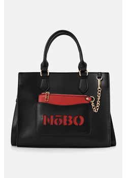 Średnia torebka do ręki Nobo z portmonetką, czarna ze sklepu NOBOBAGS.COM w kategorii Torby Shopper bag - zdjęcie 168790366