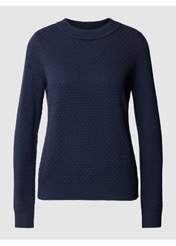 Sweter z dzianiny z fakturowanym wzorem ze sklepu Peek&Cloppenburg  w kategorii Swetry damskie - zdjęcie 168790619