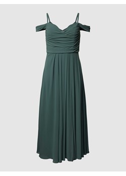 Sukienka wieczorowa PLUS SIZE z marszczeniami ze sklepu Peek&Cloppenburg  w kategorii Sukienki - zdjęcie 168790658
