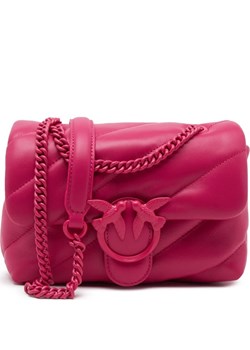 Pinko Skórzana torebka na ramię LOVE PUFF MINI CL ze sklepu Gomez Fashion Store w kategorii Kopertówki - zdjęcie 168793117