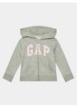 Gap Bluza 259444-02 Szary Regular Fit ze sklepu MODIVO w kategorii Bluzy dziewczęce - zdjęcie 168794439
