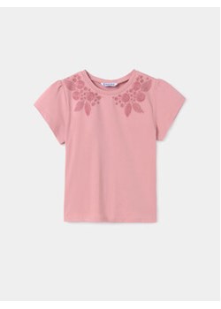 Mayoral T-Shirt 6012 Różowy Regular Fit ze sklepu MODIVO w kategorii Bluzki dziewczęce - zdjęcie 168794449
