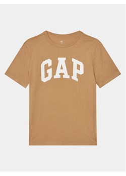 Gap T-Shirt 747794-00 Beżowy Regular Fit ze sklepu MODIVO w kategorii T-shirty chłopięce - zdjęcie 168794496
