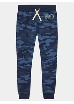 Gap Spodnie dresowe 550068-00 Niebieski Regular Fit ze sklepu MODIVO w kategorii Spodnie chłopięce - zdjęcie 168794557