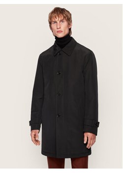 Boss Płaszcz przejściowy Dain 4 50436691 Czarny Regular Fit ze sklepu MODIVO w kategorii Płaszcze męskie - zdjęcie 168794625