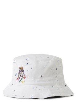 Polo Ralph Lauren Męska czapka z daszkiem Mężczyźni Bawełna biały wzorzysty ze sklepu vangraaf w kategorii Kapelusze męskie - zdjęcie 168794859
