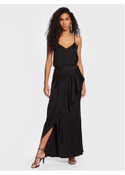 TWINSET Sukienka koktajlowa 231TP2430 Czarny Regular Fit ze sklepu MODIVO w kategorii Sukienki - zdjęcie 168795495
