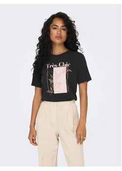 ONLY T-Shirt 15303212 Czarny Regular Fit ze sklepu MODIVO w kategorii Bluzki damskie - zdjęcie 168795618