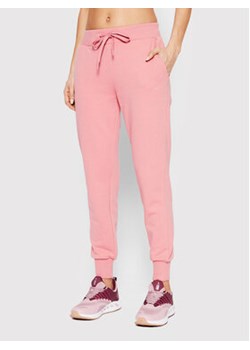 4F Spodnie dresowe H4L22-SPDD350 Różowy Regular Fit ze sklepu MODIVO w kategorii Spodnie damskie - zdjęcie 168795637