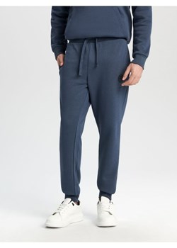 Sinsay - Spodnie dresowe jogger - niebieski ze sklepu Sinsay w kategorii Spodnie męskie - zdjęcie 168798415
