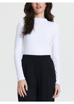 Sinsay - Koszulka z długimi rękawami - biały ze sklepu Sinsay w kategorii Bluzki damskie - zdjęcie 168798519
