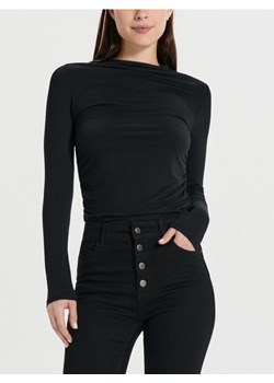 Sinsay - Koszulka z długimi rękawami - czarny ze sklepu Sinsay w kategorii Bluzki damskie - zdjęcie 168798547