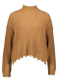ONLY Sweter &quot;Esma&quot; w kolorze karmelowym ze sklepu Limango Polska w kategorii Swetry damskie - zdjęcie 168818908