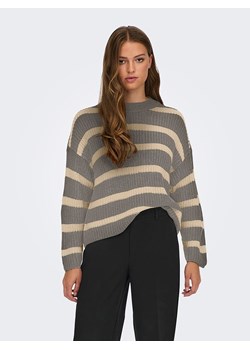 JDY Sweter w kolorze beżowo-szarym ze sklepu Limango Polska w kategorii Swetry damskie - zdjęcie 168819025