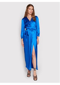 Pinko Sukienka wieczorowa Papaya 1N13J3 Z345 Niebieski Regular Fit ze sklepu MODIVO w kategorii Sukienki - zdjęcie 168820189