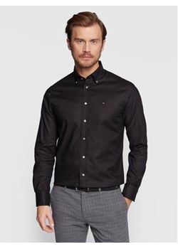 Tommy Hilfiger Koszula Flex MW0MW29969 Czarny Regular Fit ze sklepu MODIVO w kategorii Koszule męskie - zdjęcie 168820265