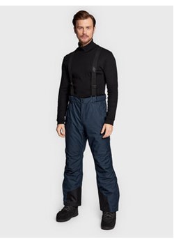 4F Spodnie narciarskie H4Z22-SPMN001 Granatowy Regular Fit ze sklepu MODIVO w kategorii Spodnie męskie - zdjęcie 168820349