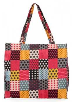 Stylowa Torba Na Zakupy firmy Hernan Multikolor ze sklepu torbs.pl w kategorii Torby Shopper bag - zdjęcie 168820705