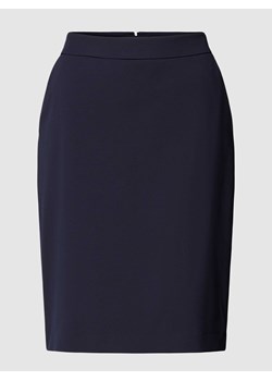 Spódnica o długości do kolan w jednolitym kolorze ze sklepu Peek&Cloppenburg  w kategorii Spódnice - zdjęcie 168822548